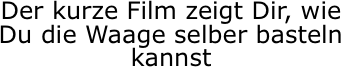 Der kurze Film zeigt Dir,