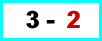   3 - 