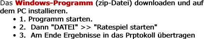 Das Windows-Programm (zip-Datei) downloaden und